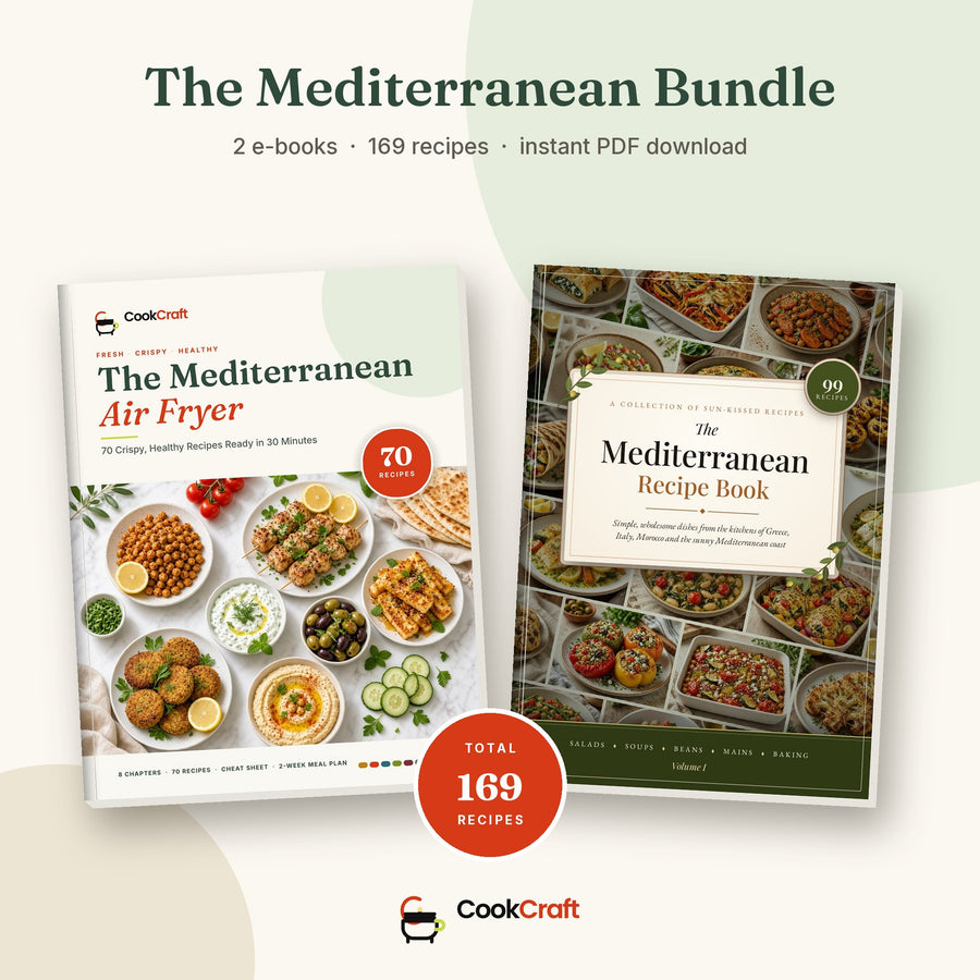 The Mediterranean Bundle: 2 E-books, 169 Recipes (PDF)